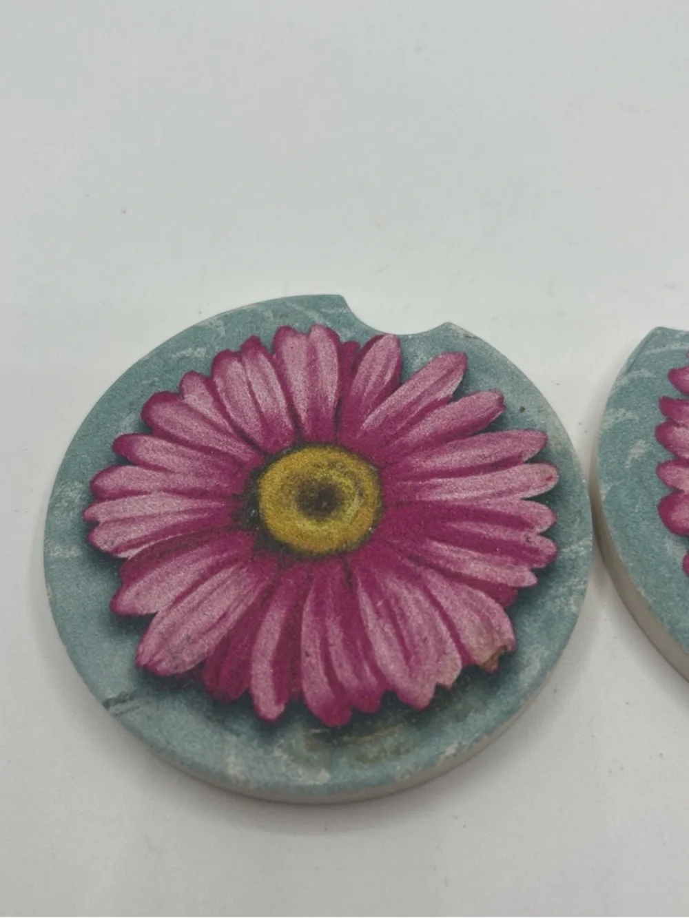 Pink Daisy VR Controller Thumb Grips - Pair